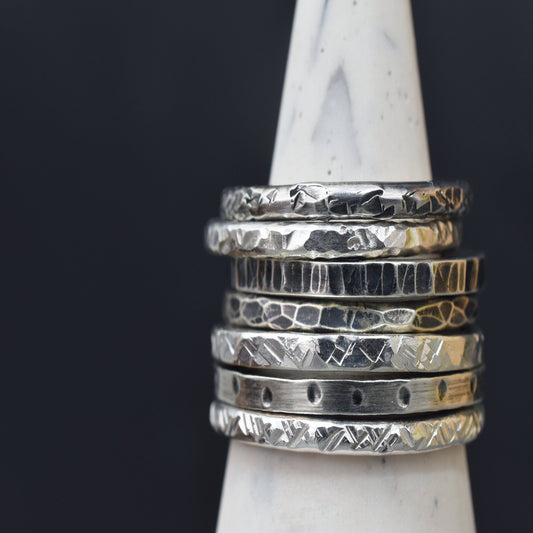 Silver Ring Workshop - Paisley Pins
