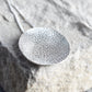 Large Silver Lichen Pendant