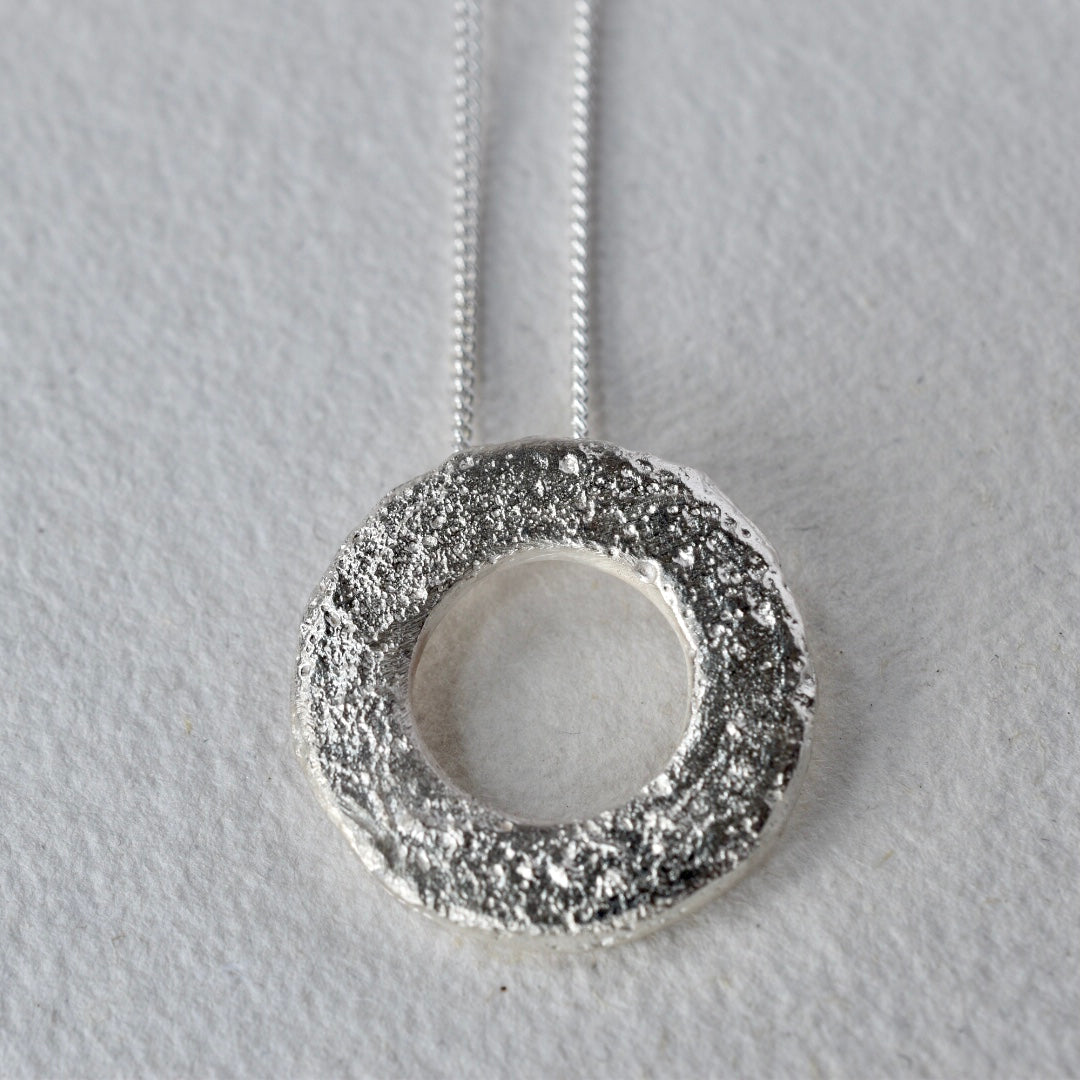 Silver Circle Pendant