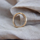 Sand Cast 9ct Gold Ring - Paisley Pins