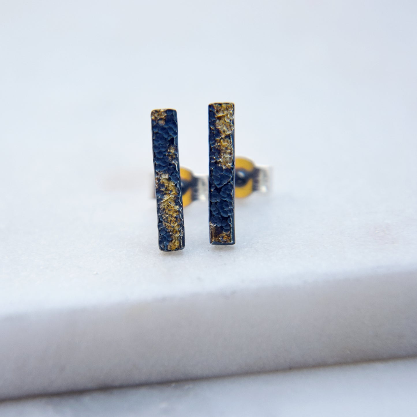 Mini Lichen Stud Earrings - Paisley Pins